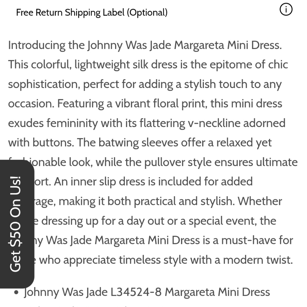 Johnny Was Jade Margareta Multicolor Mini Silk Dress Size M, NWT - Picture 14 of 17